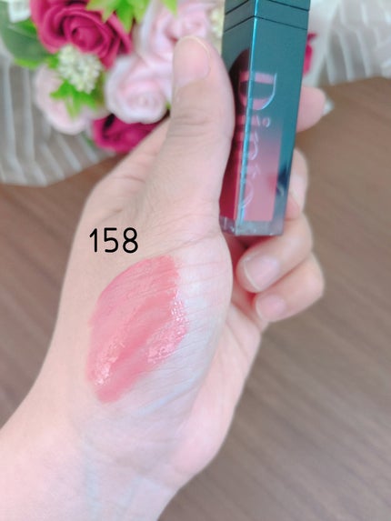 ディープキスド プランピング リップエナメル/Dinto/リップグロスを使ったクチコミ(4枚目)