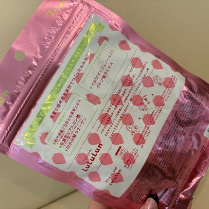 栃木ルルルン(とちおとめの香り)/ルルルン/シートマスク・パックを使ったクチコミ(4枚目)