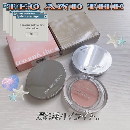 hangang yoonseul clear highlighter/TEO AND THE/パウダーハイライトを使ったクチコミ(1枚目)