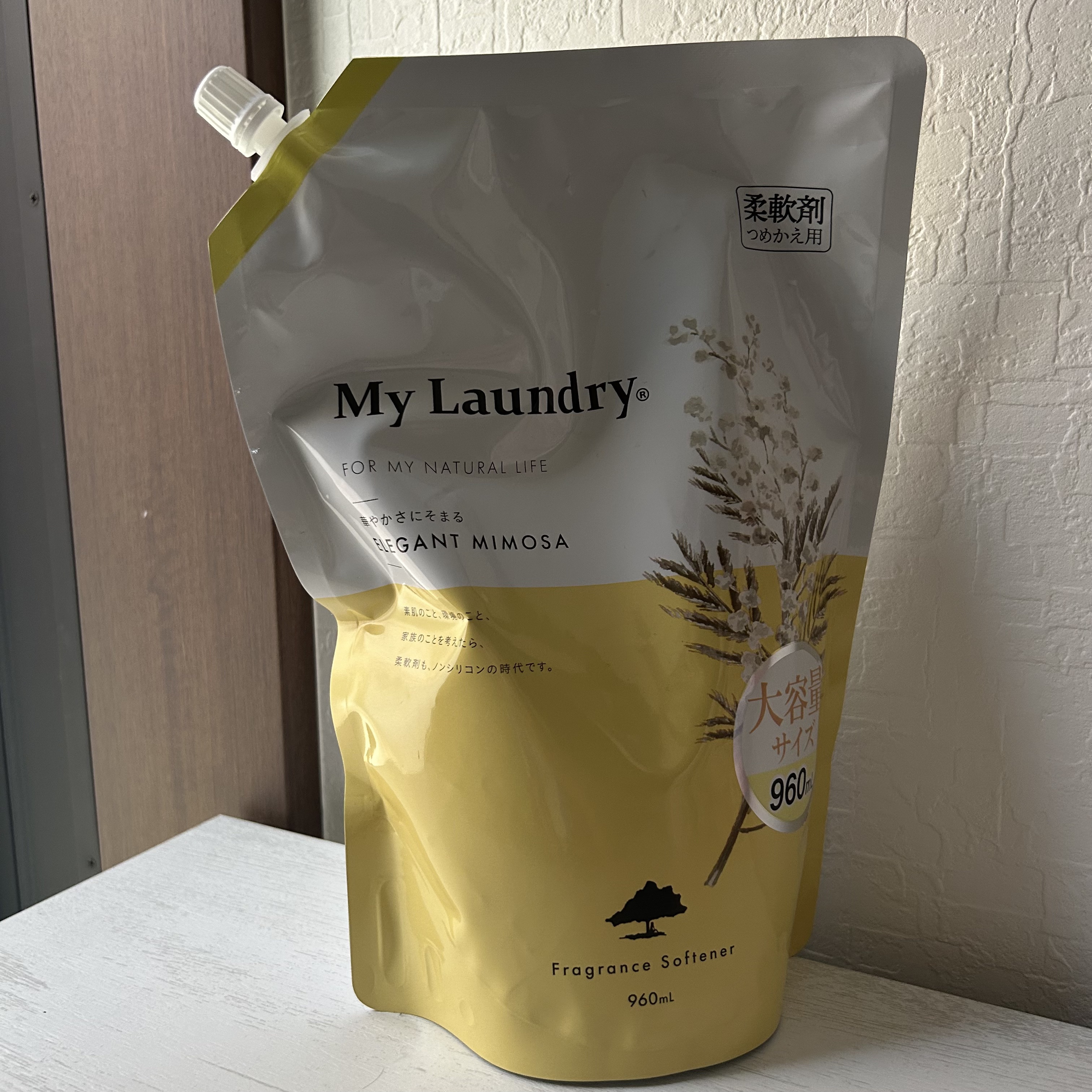 マイランドリー エレガントミモザの香り/マイランドリー/柔軟剤を使ったクチコミ（1枚目）