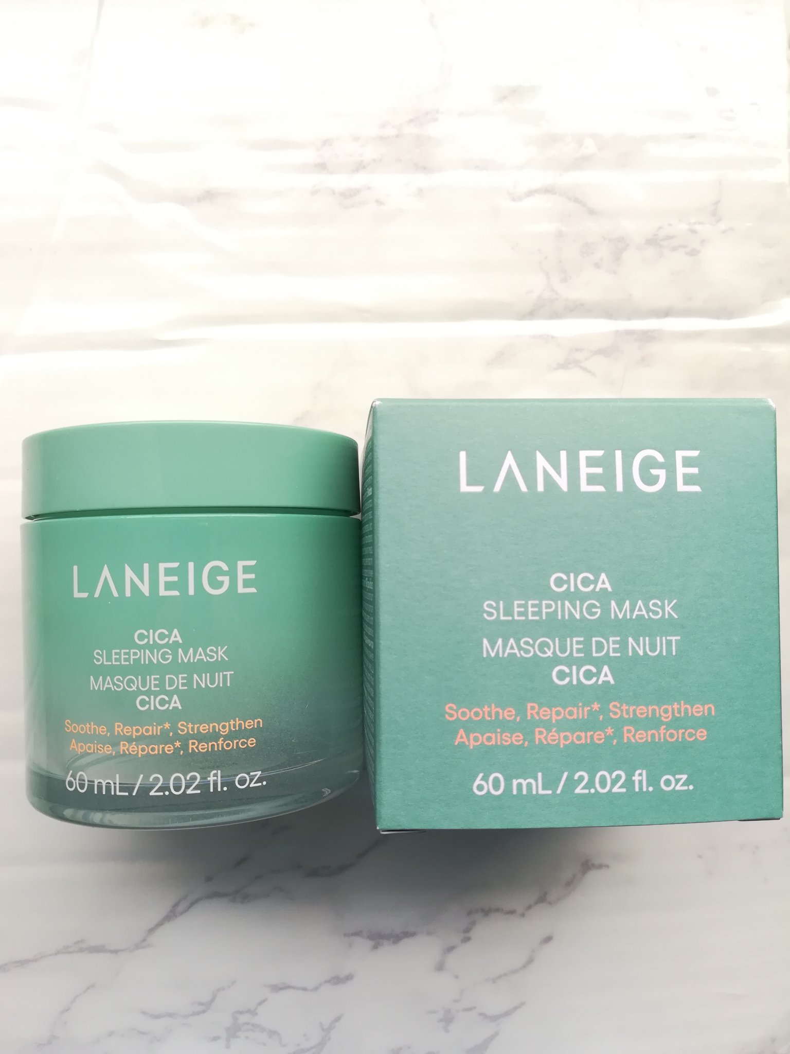 シカスリーピングマスク/LANEIGE/フェイスクリームを使ったクチコミ（1枚目）