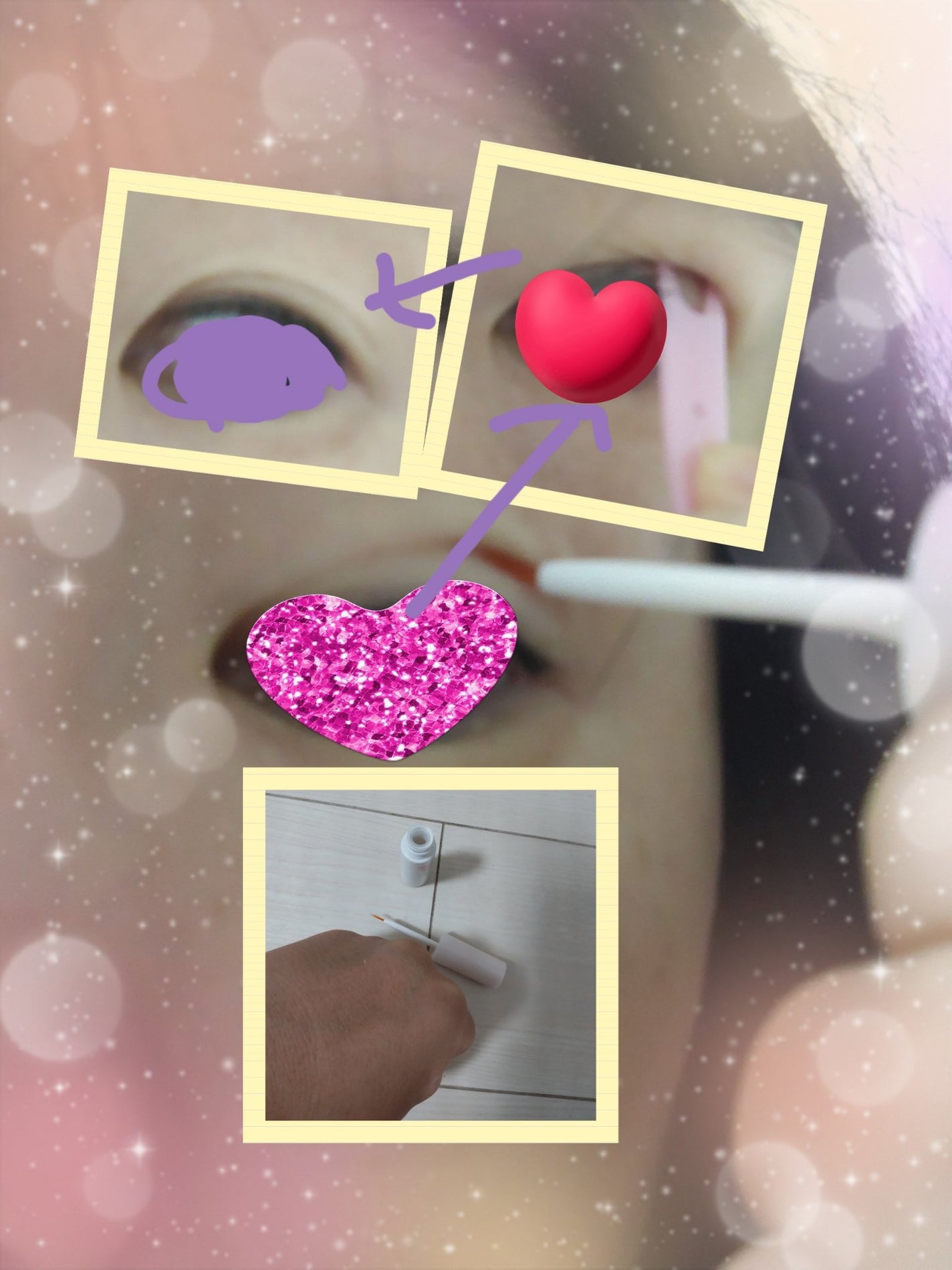 メザイク イージークリア 接着クリアタイプ/メザイク/二重まぶた用アイテムを使ったクチコミ(3枚目)