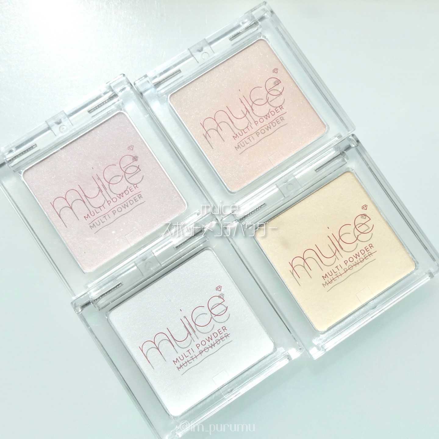 スポットメンテパウダー/muice/プレストパウダーを使ったクチコミ（1枚目）