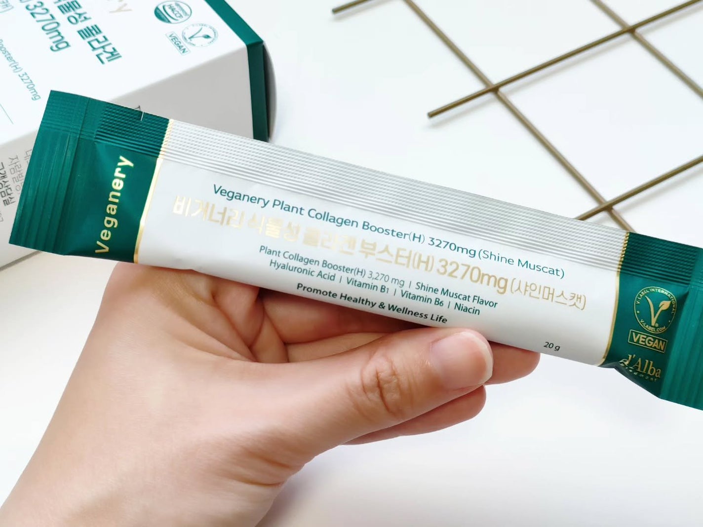 ヴィーガナリー植物性コラーゲン/ダルバ/美容サプリメントを使ったクチコミ(2枚目)