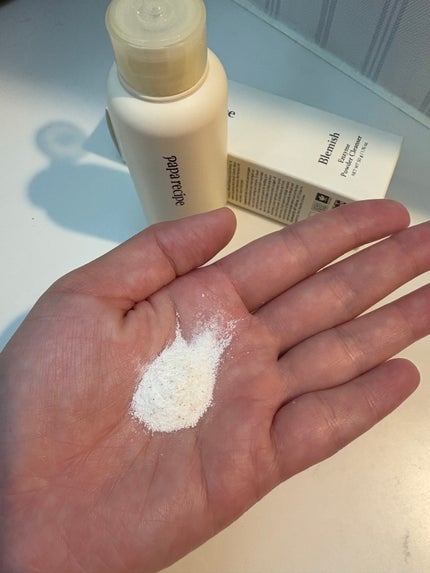 ブレミッシュ 酵素 洗顔パウダー/PAPA RECIPE/洗顔パウダーを使ったクチコミ(3枚目)