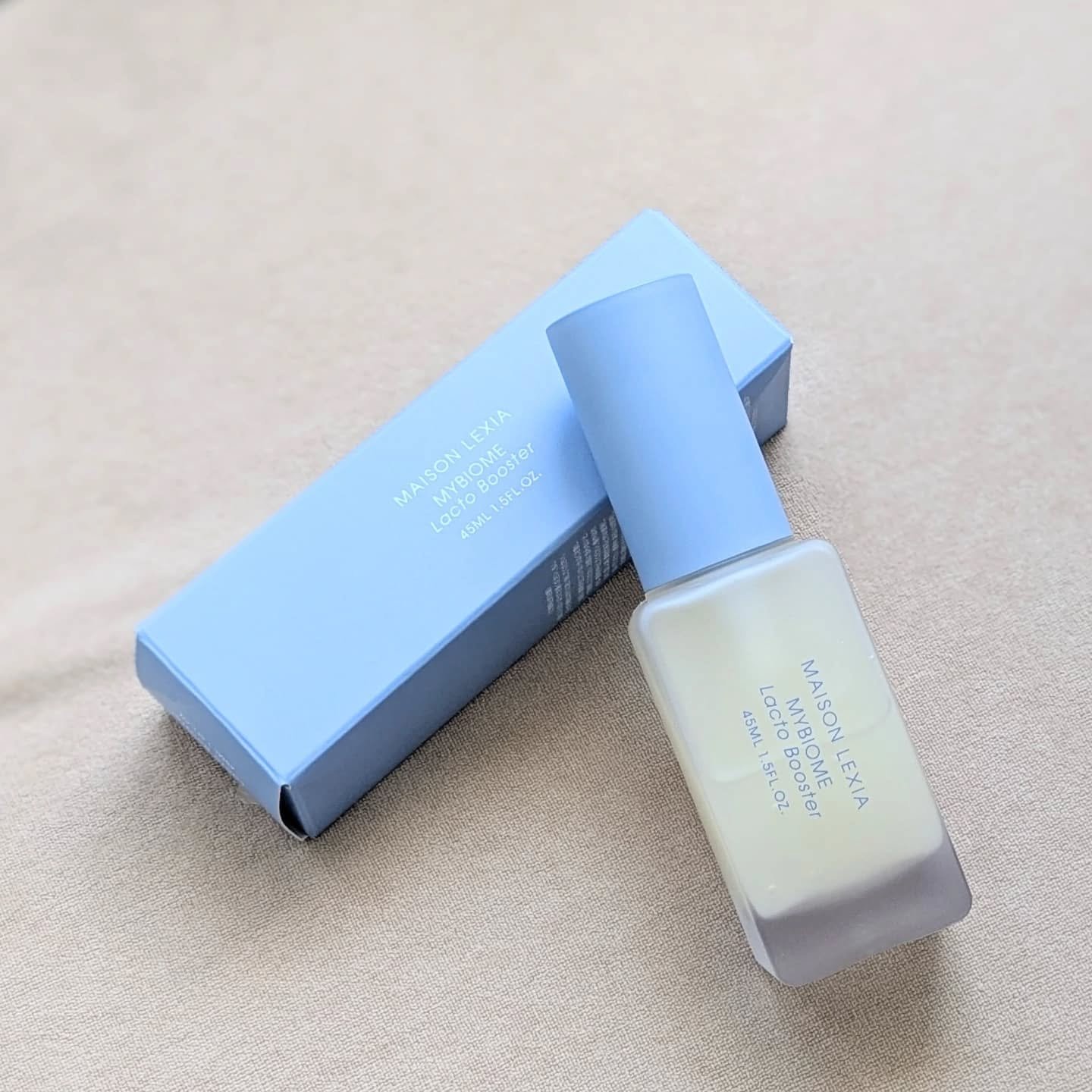 ｢菌活｣という言葉よく聞くようになったよね✨

メゾンレクシアから誕生した「マイバイオーム」はマイクロバイオーム（常在菌叢）の働きに着目したトータルケアライン🤍
その中の導入美容液、ラクトブースターを使ってみたよ！

ヤチヤナギ乳酸菌培養