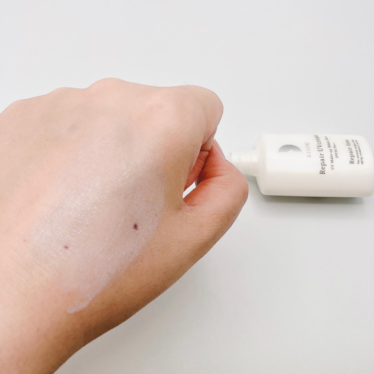 リペアUVクリーム/リソウコーポレーション/日焼け止めクリームを使ったクチコミ(3枚目)