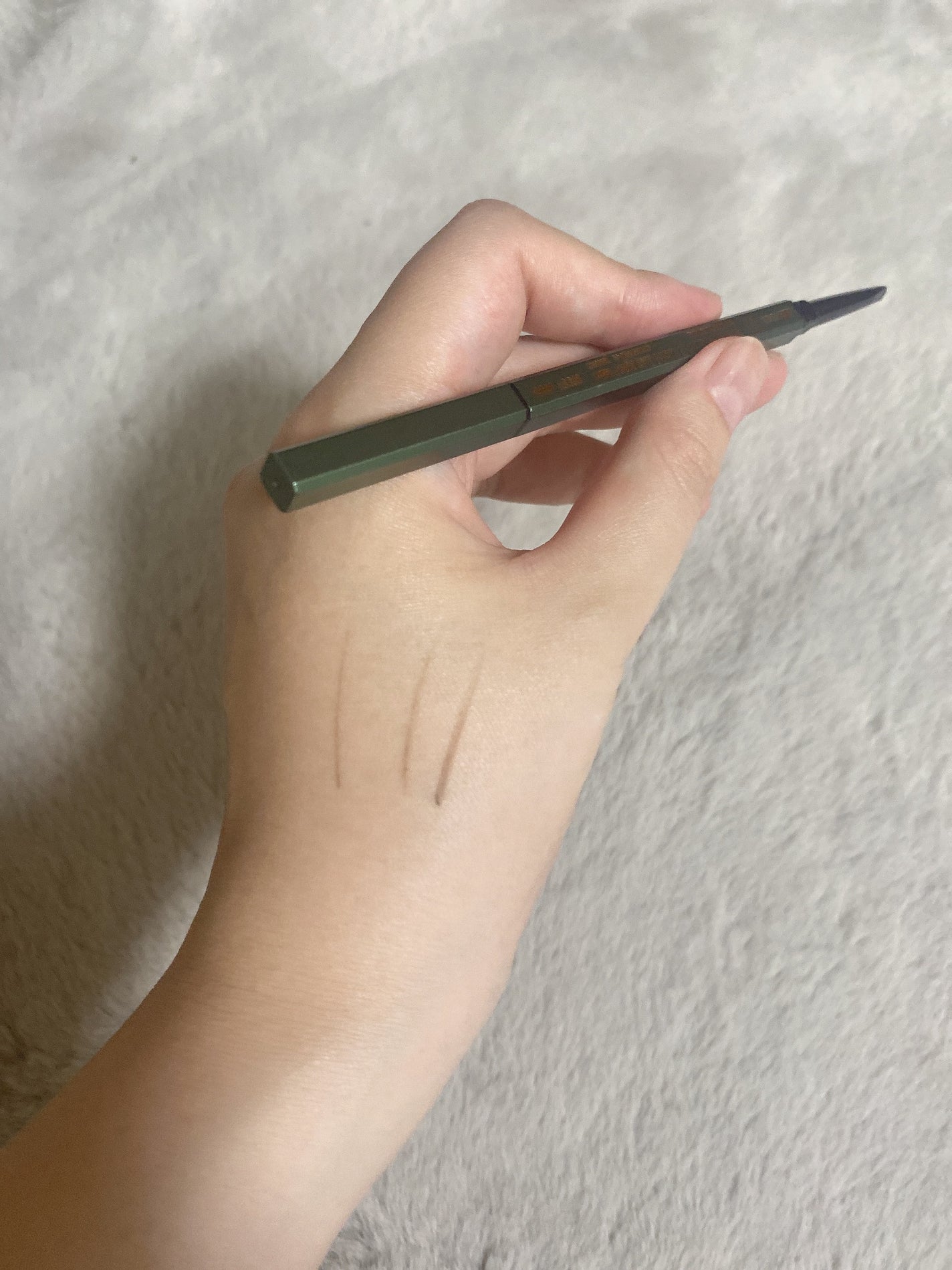 防水長持ちメイクアイブロウペンシル/xixi/アイブロウペンシルを使ったクチコミ(4枚目)