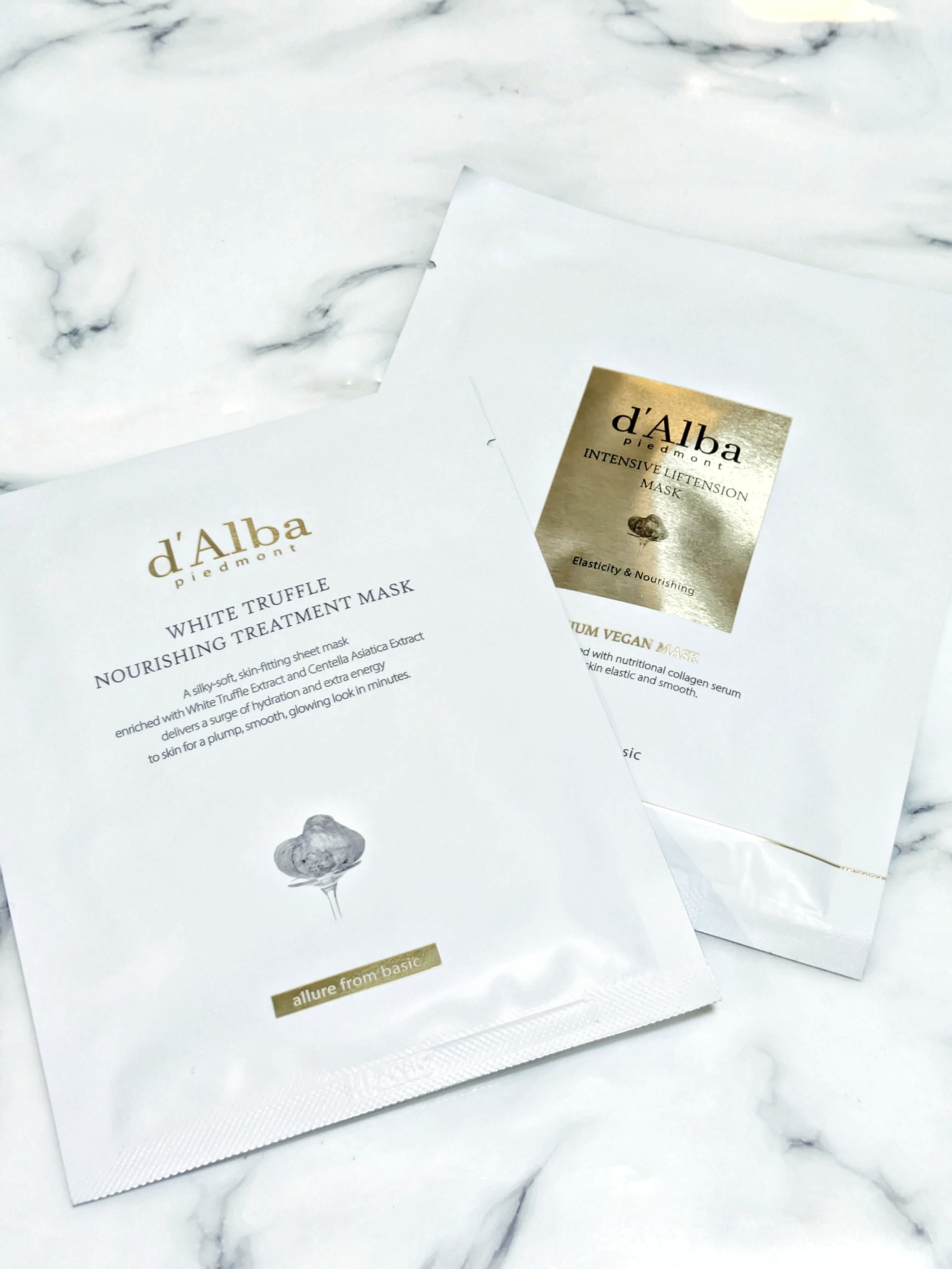 ホワイトトリュフナリシングトリートメントマスク/ダルバ/シートマスク・パックを使ったクチコミ（1枚目）