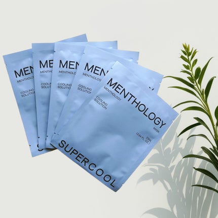 MENTHOLOGY クーリングマスクパック/menthology/シートマスク・パックを使ったクチコミ(5枚目)