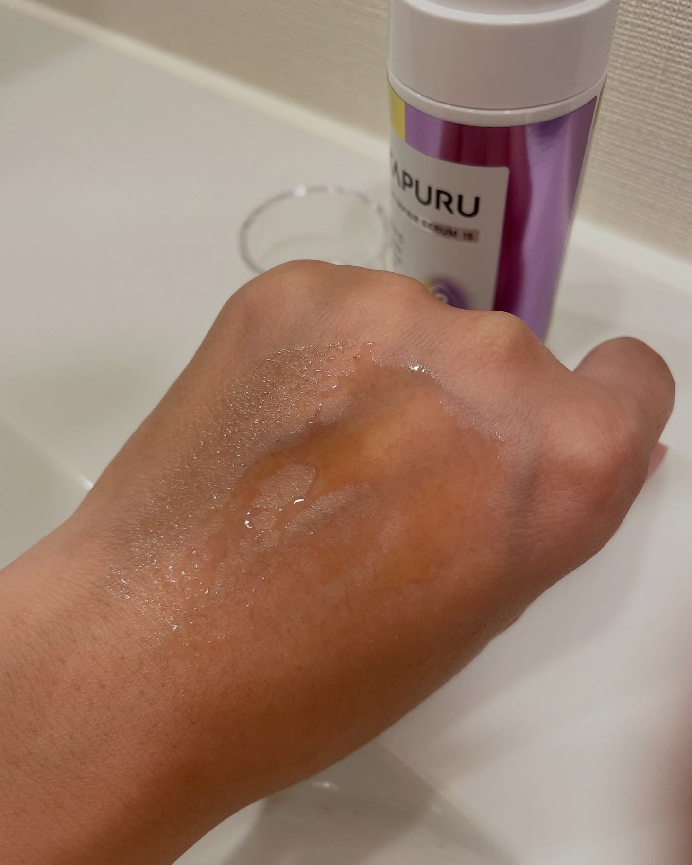 ビタプル ダブルアクション リペアセラム 15/VITAPURU/美容液を使ったクチコミ(6枚目)