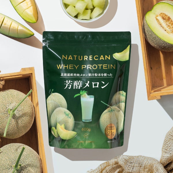 ホエイプロテイン（WPC） 芳醇メロン味（600g）