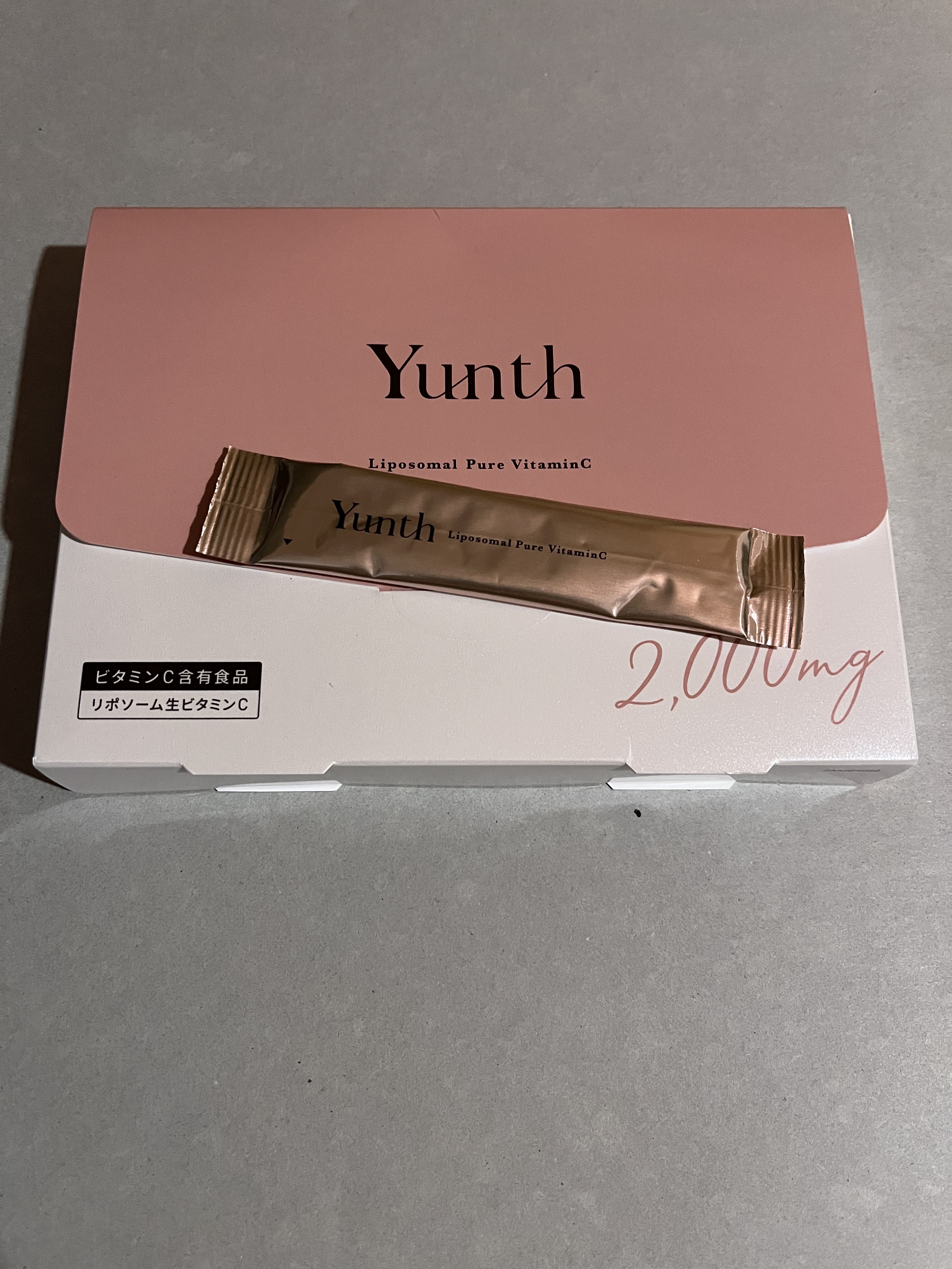 リポソーム生ビタミンC/Yunth/美容サプリメントを使ったクチコミ（1枚目）