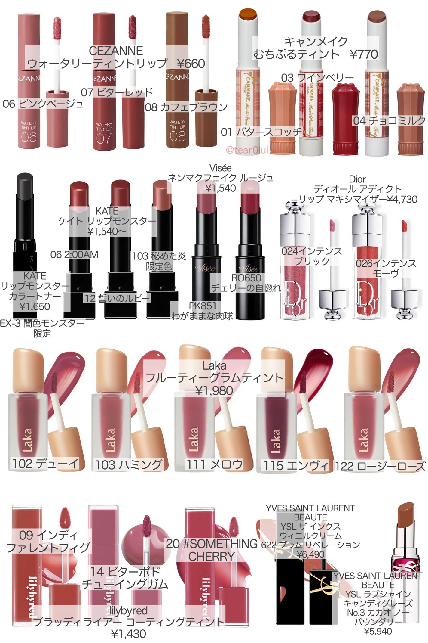 ブラッディライアー コーティングティント/lilybyred/リップティントを使ったクチコミ(2枚目)