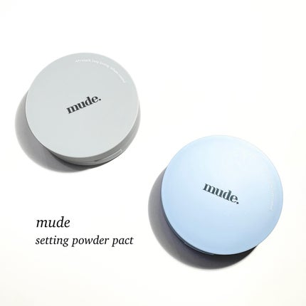 ミュードセッティングパウダーパクト/mude/プレストパウダーを使ったクチコミ(1枚目)
