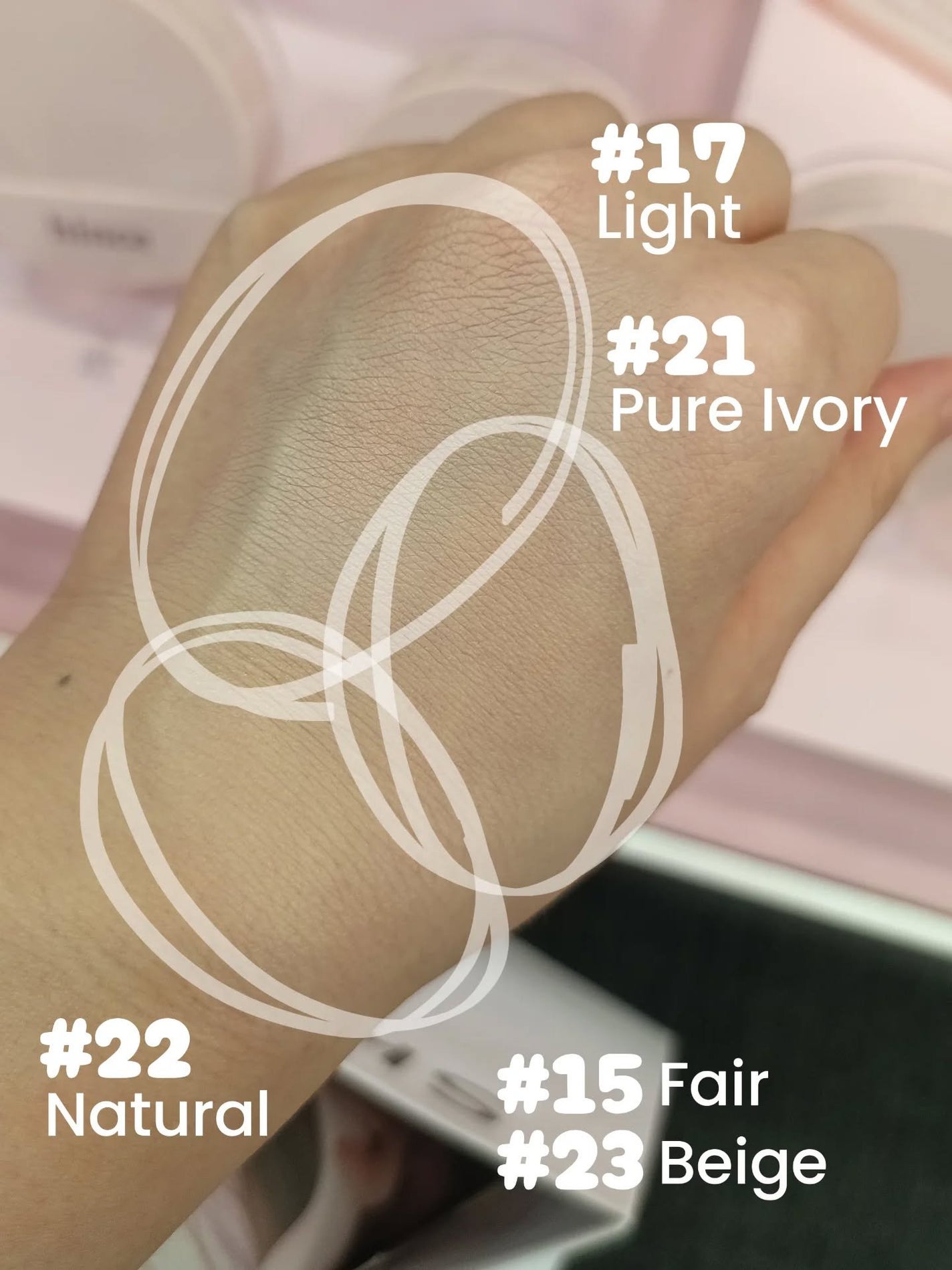 カバーマスターピンククッション/hince/クッションファンデーションを使ったクチコミ(4枚目)