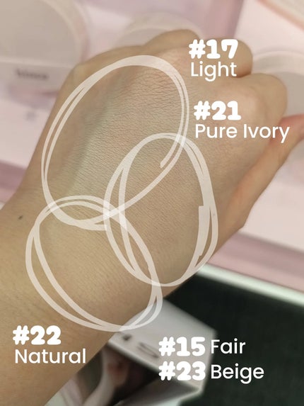 カバーマスターピンククッション/hince/クッションファンデーションを使ったクチコミ(4枚目)