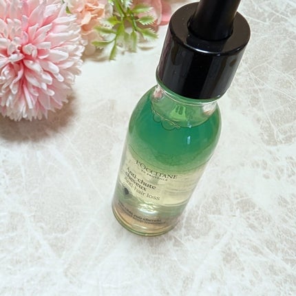 薬用 メディカル アンチヘアロスセラム/L'OCCITANE/頭皮ローションを使ったクチコミ(3枚目)