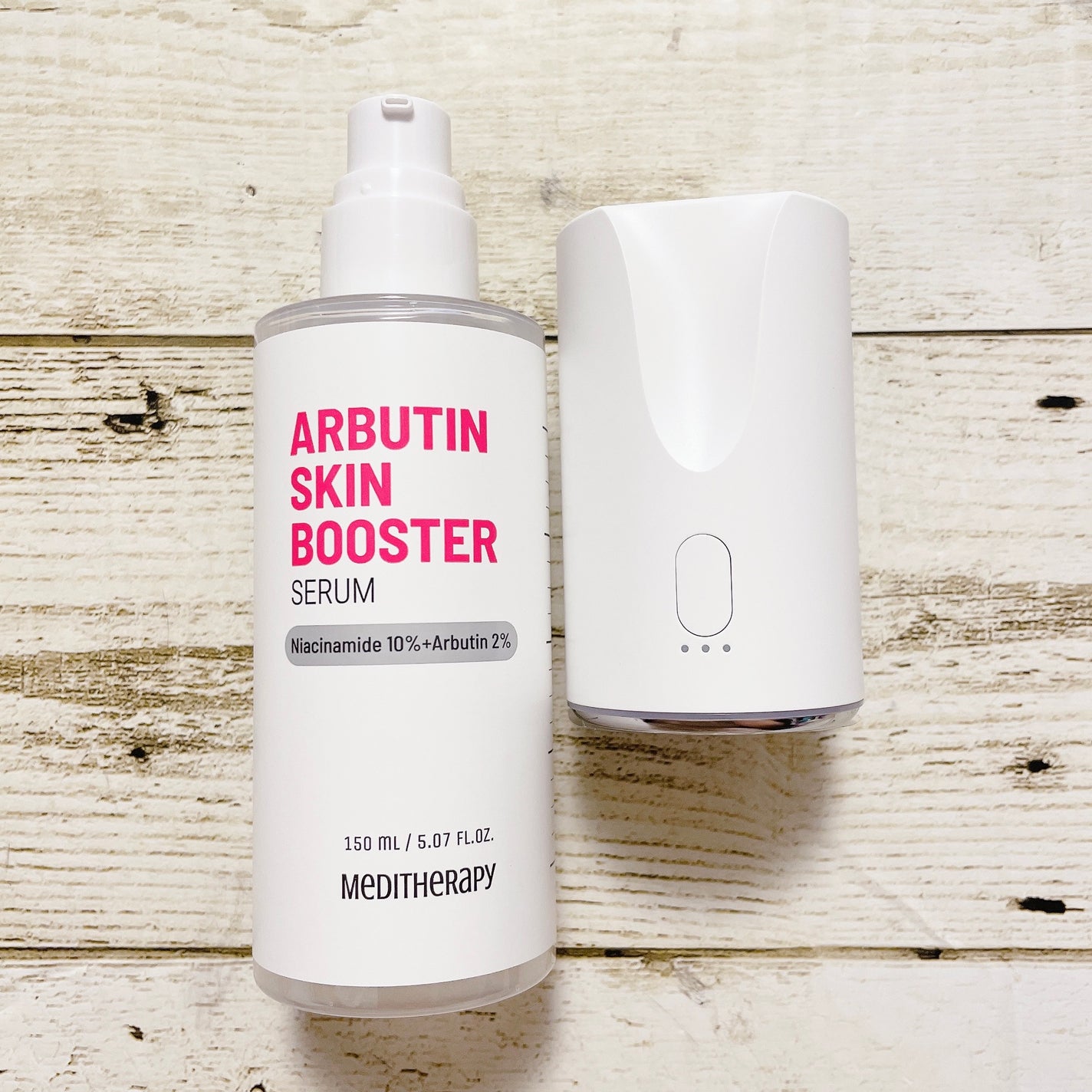 アルブチン スキンブースター セラム/MEDITHERAPY/美容液を使ったクチコミ(3枚目)