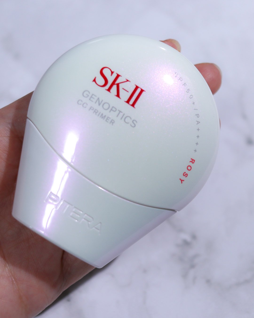 新品 SK-II ジェノプティクス CCプライマー / 他パックなどサンプル付 SK-II ジェノプティクス CC プライマー: ロージーピンク
