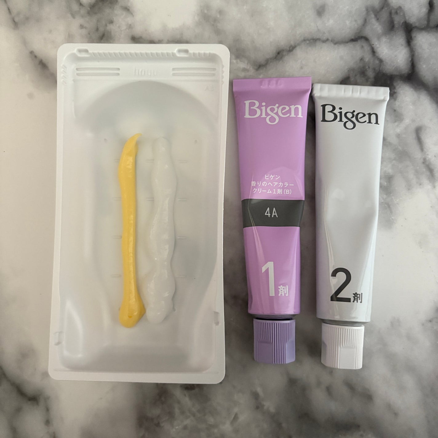 香りのヘアカラー クリーム/ビゲン/ヘアカラーを使ったクチコミ(3枚目)
