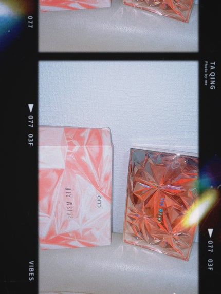 プリズム エアー アイ パレット 01 CORAL SPARKLE/CLIO/アイシャドウパレットの画像