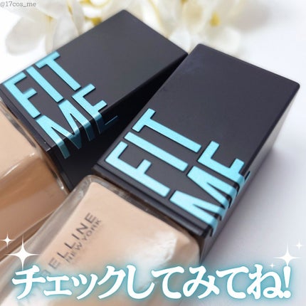 フィットミー リキッドファンデーション R/MAYBELLINE NEW YORK/リキッドファンデーションを使ったクチコミ(4枚目)