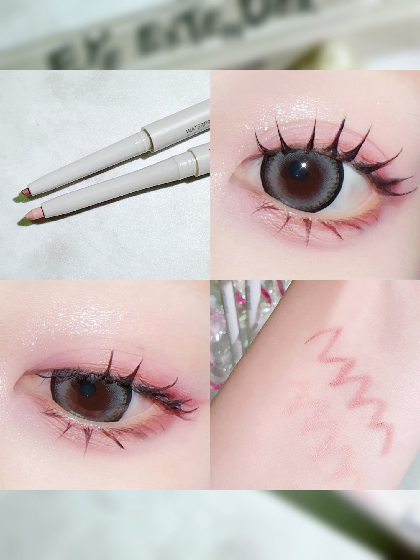 ウォータープルーフ スリム アイライナー/Tooq/ジェルアイライナーを使ったクチコミ(4枚目)