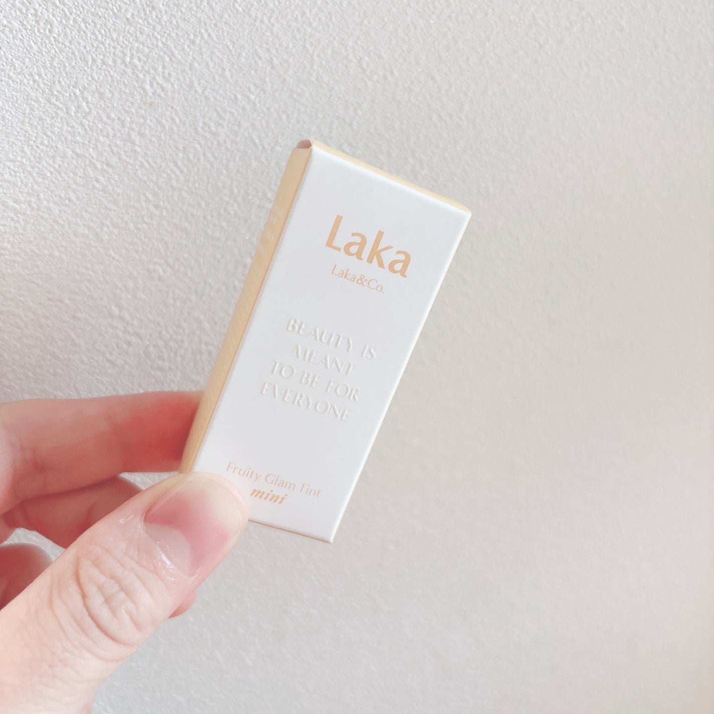 フルーティーグラムティント/Laka/リップティントを使ったクチコミ(1枚目)