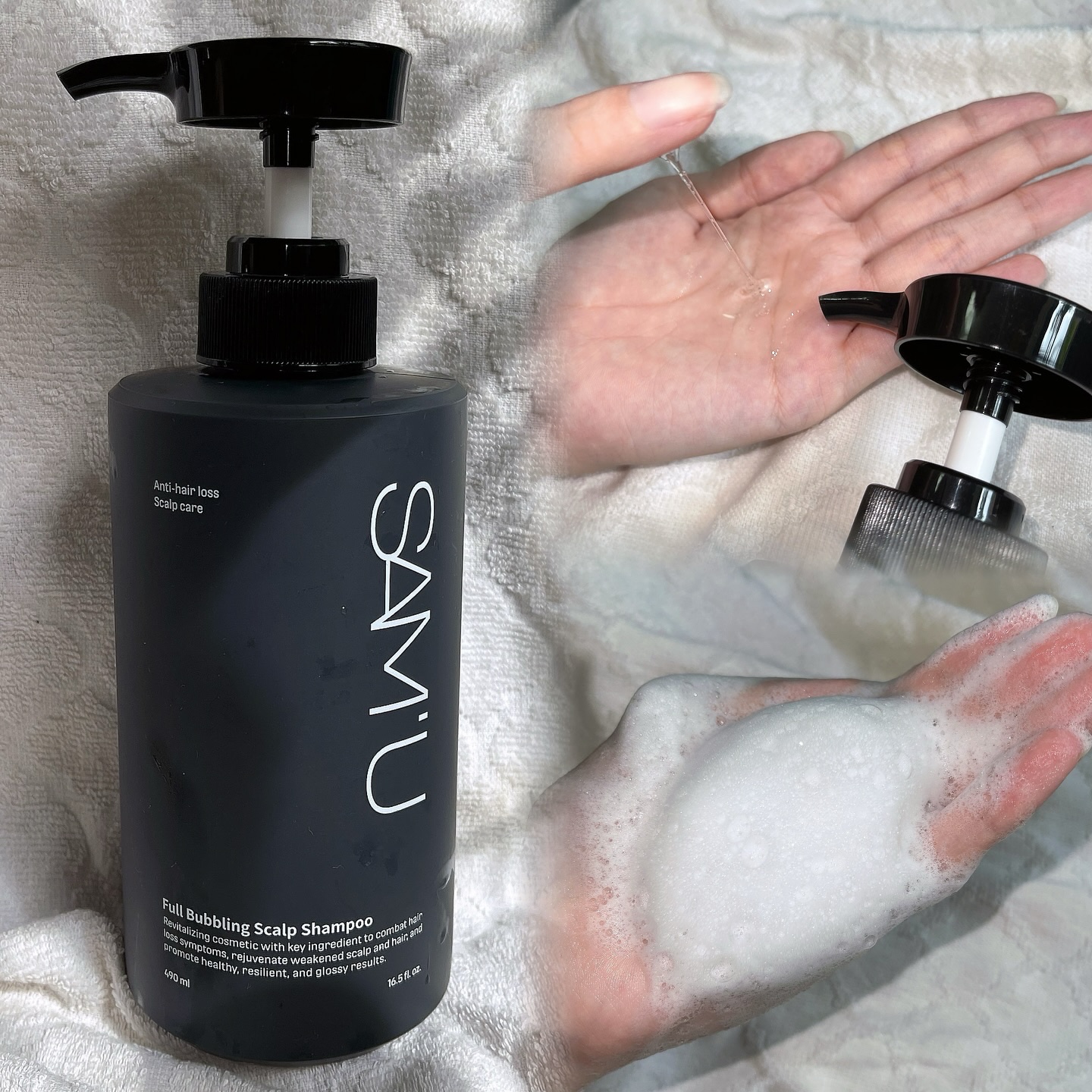 フルバブリングスカルプシャンプー/SAM&#39;U/頭皮ケアを使ったクチコミ（2枚目）