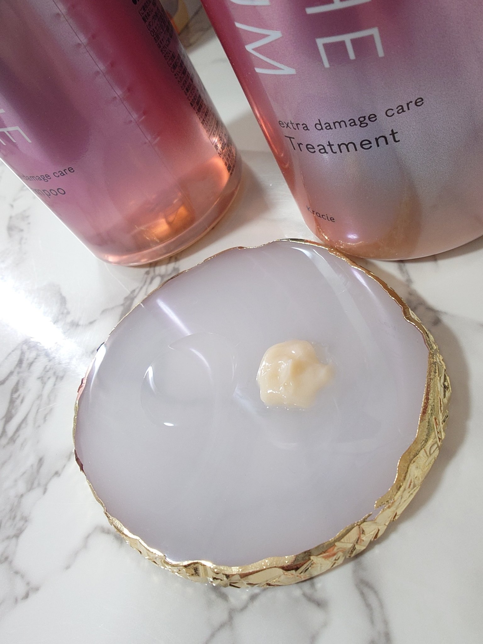 THE PREMIUM エクストラダメージケアシャンプー／トリートメント（シルキースムース）/いち髪/市販シャンプーを使ったクチコミ（2枚目）