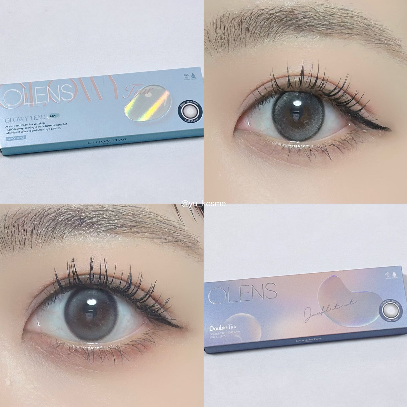 Double Tint 1day/OLENS/カラーコンタクトレンズを使ったクチコミ(5枚目)
