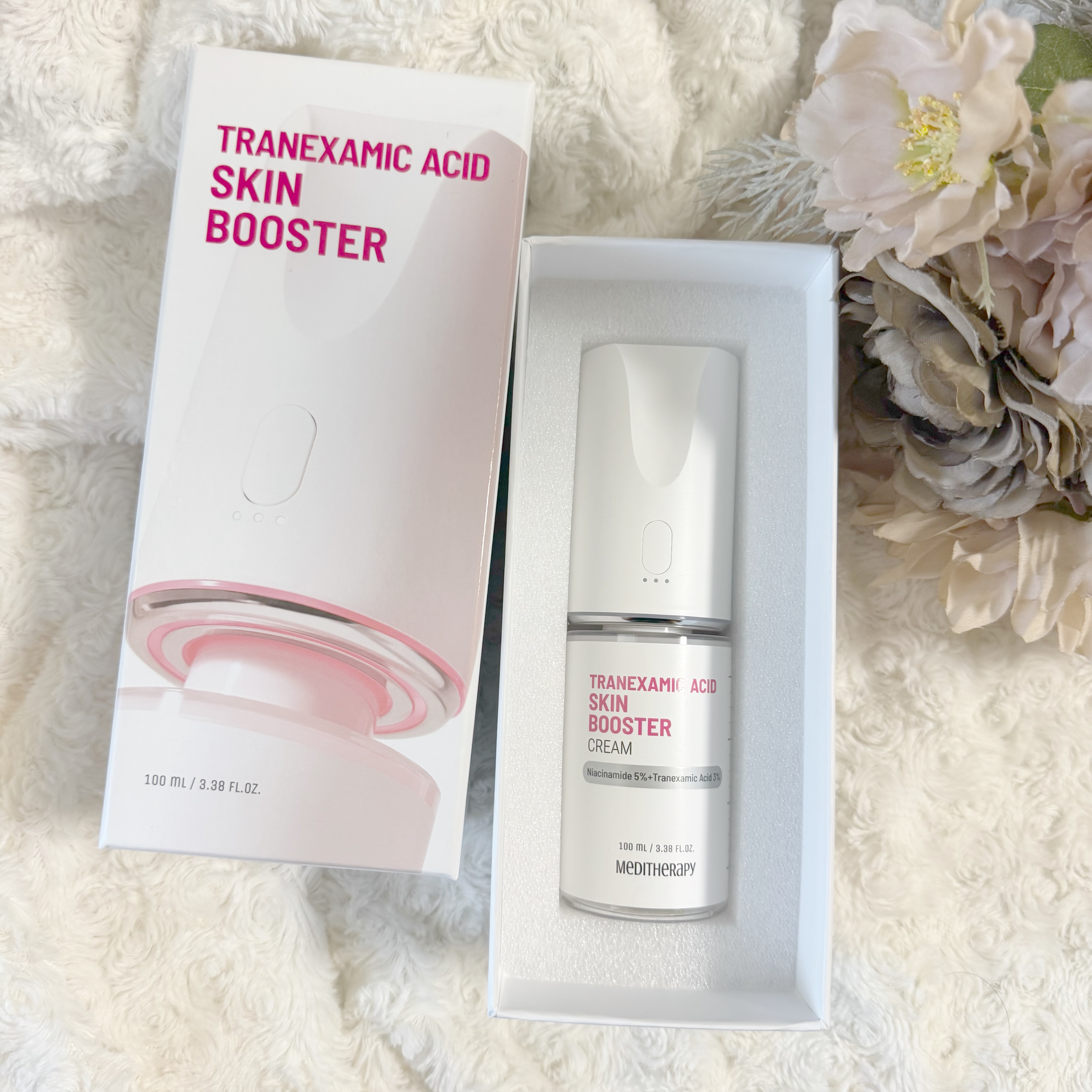 トラネキサム酸スキンブースタークリーム/MEDITHERAPY/フェイスクリームを使ったクチコミ（3枚目）