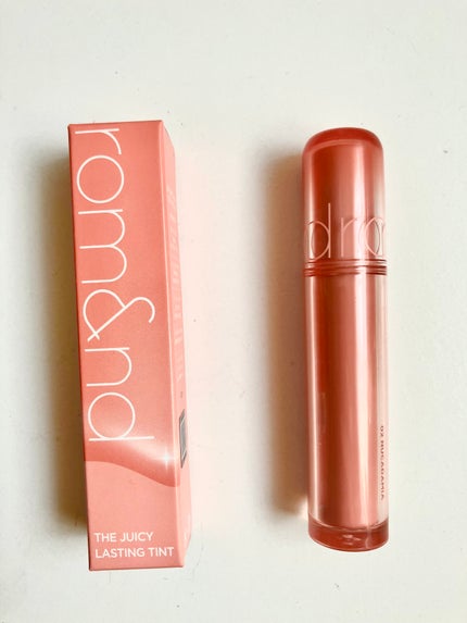 ザ ジューシーラスティングティント 02 ヌカダミア/rom&nd/リップティントの画像