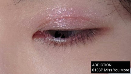 アディクション ザ アイシャドウ スパークル/ADDICTION/単色アイシャドウを使ったクチコミ(4枚目)