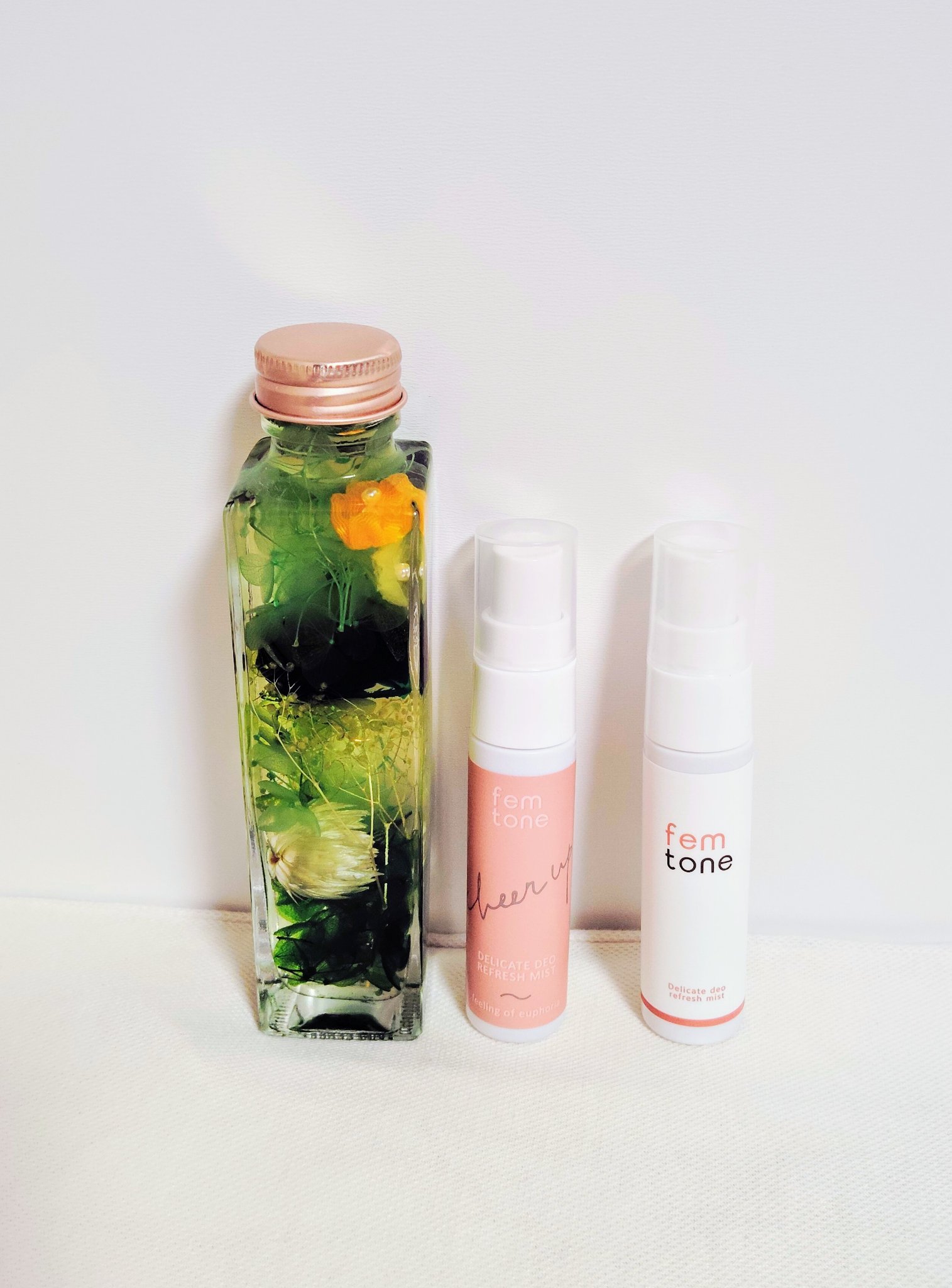 デリケートデオ リフレッシュミスト/fem tone/デリケートゾーンケアを使ったクチコミ（2枚目）