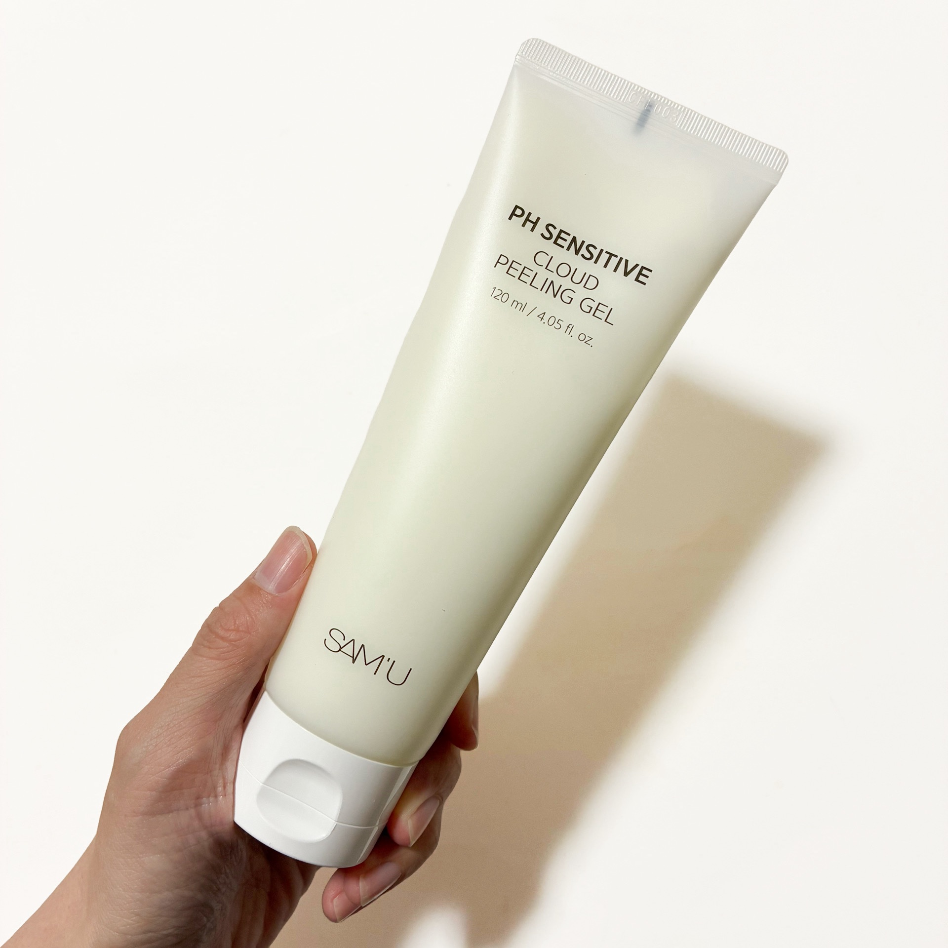 PHセンシティブクラウドピーリングジェル/SAM'U/ピーリングを使ったクチコミ（2枚目）