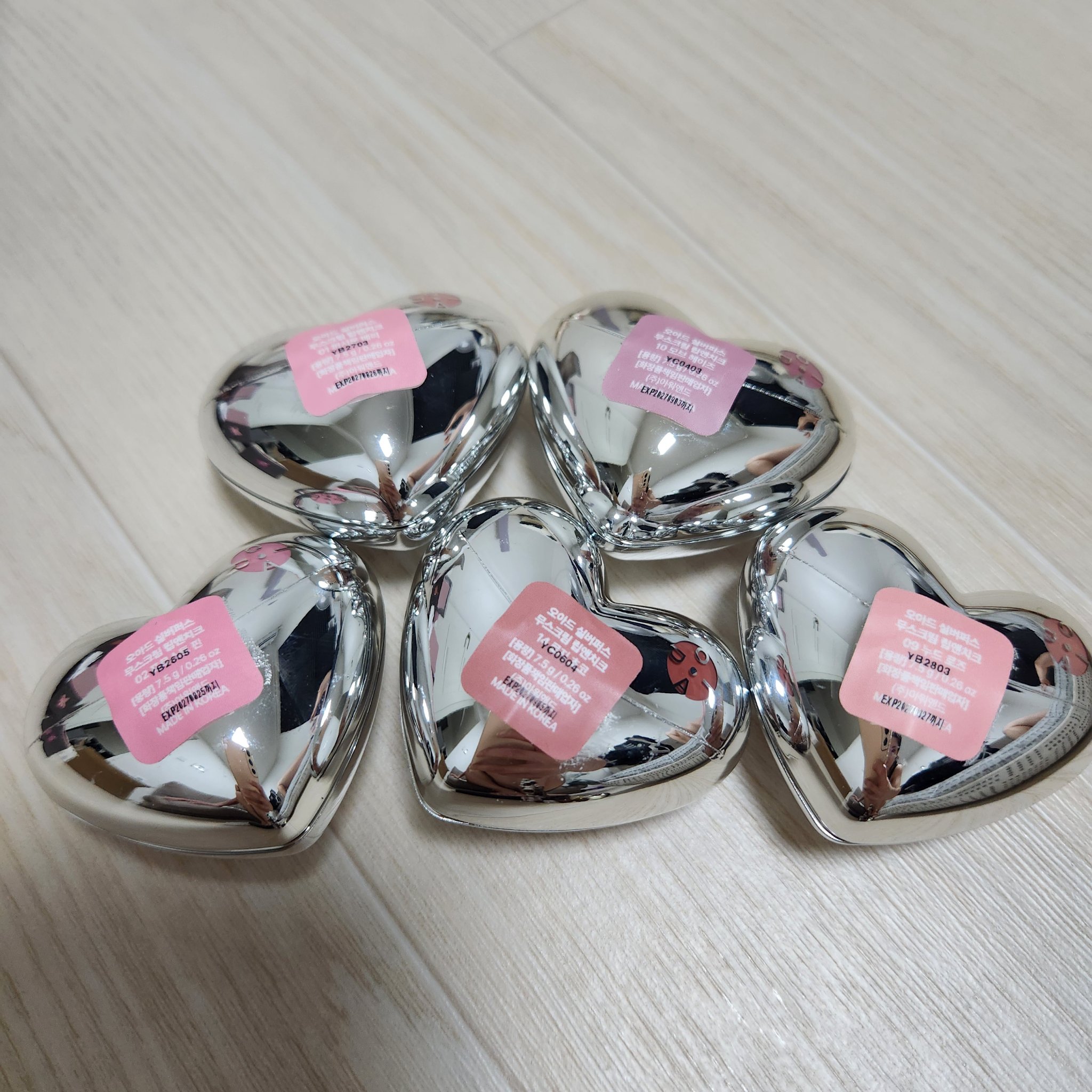 シルバーパース ムースクリーム リップ＆チーク/oiad/ジェル・クリームチークを使ったクチコミ（1枚目）