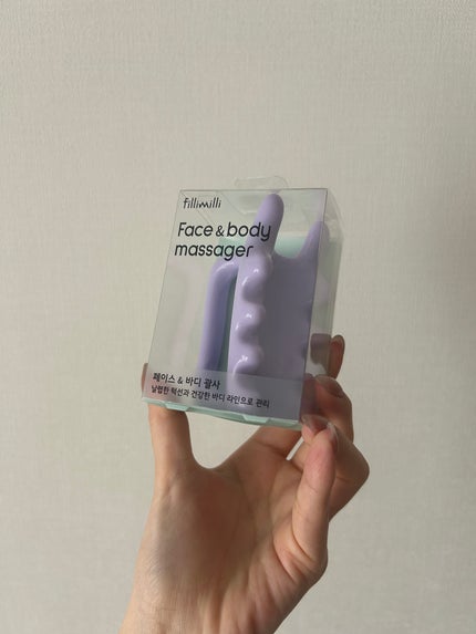 Face&body massager/fillimilli/ツボ押し・マッサージグッズを使ったクチコミ(1枚目)