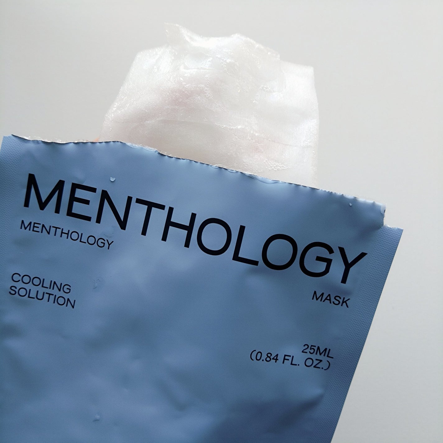 MENTHOLOGY クーリングマスクパック/menthology/シートマスク・パックを使ったクチコミ(4枚目)