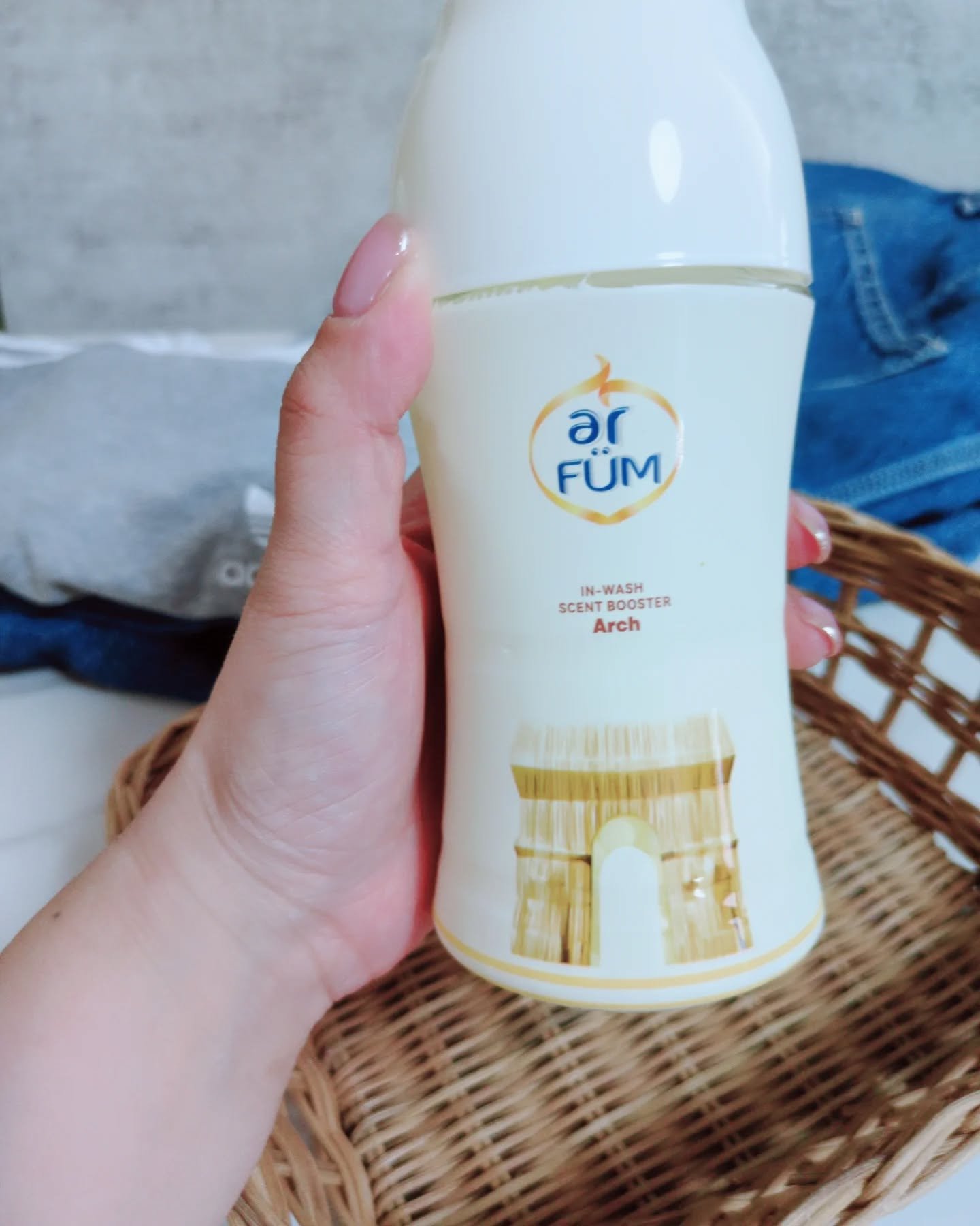 アフューム 香りビーズ PARIS SERIES(パリシリーズ) Wash Scent Booster Arch(アーチ)/arFUM/柔軟剤を使ったクチコミ（2枚目）