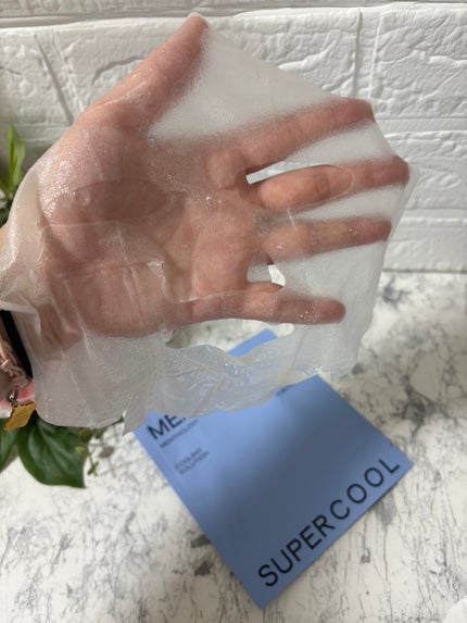 MENTHOLOGY クーリングマスクパック/menthology/シートマスク・パックを使ったクチコミ(4枚目)