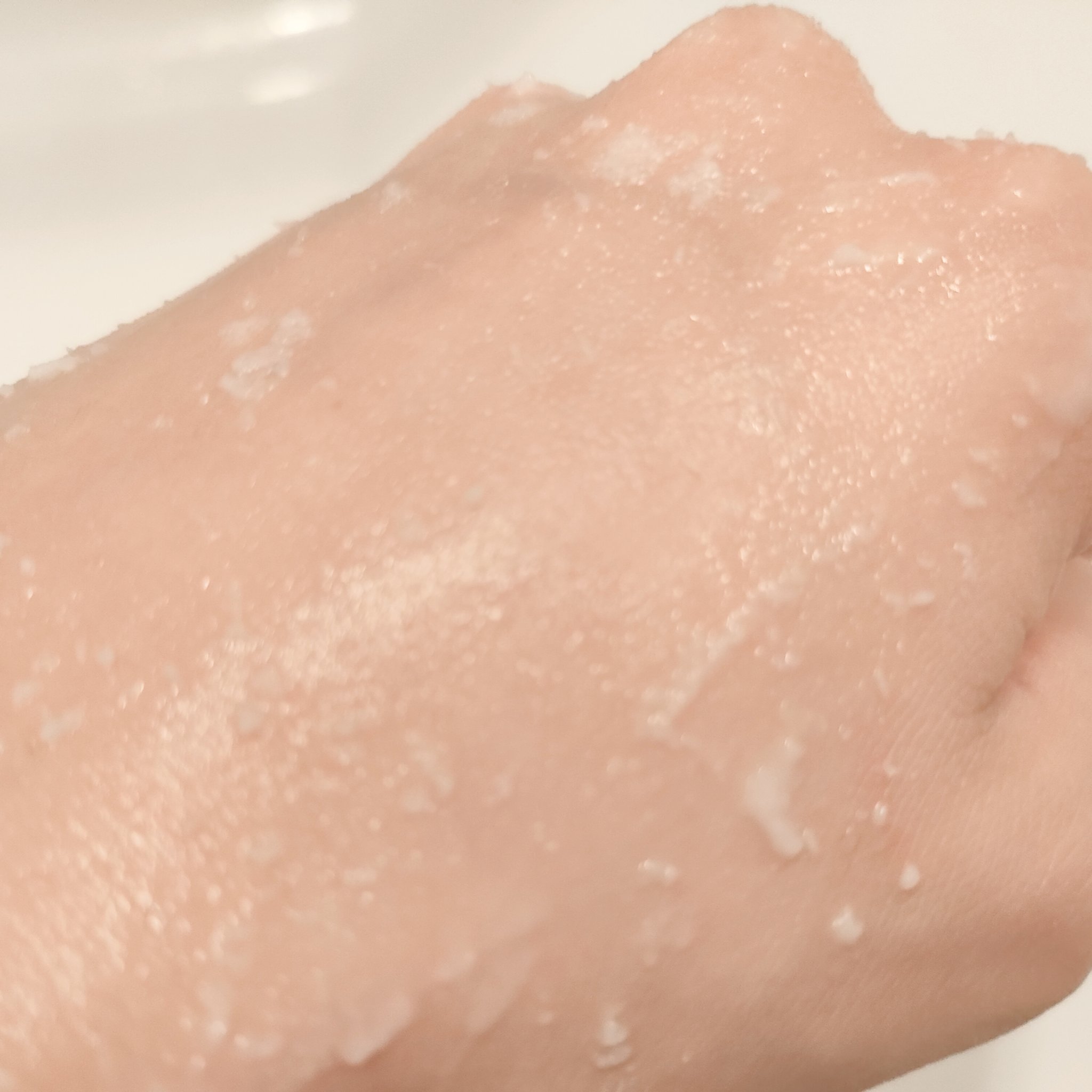 PHセンシティブクラウドピーリングジェル/SAM'U/ピーリングを使ったクチコミ（2枚目）