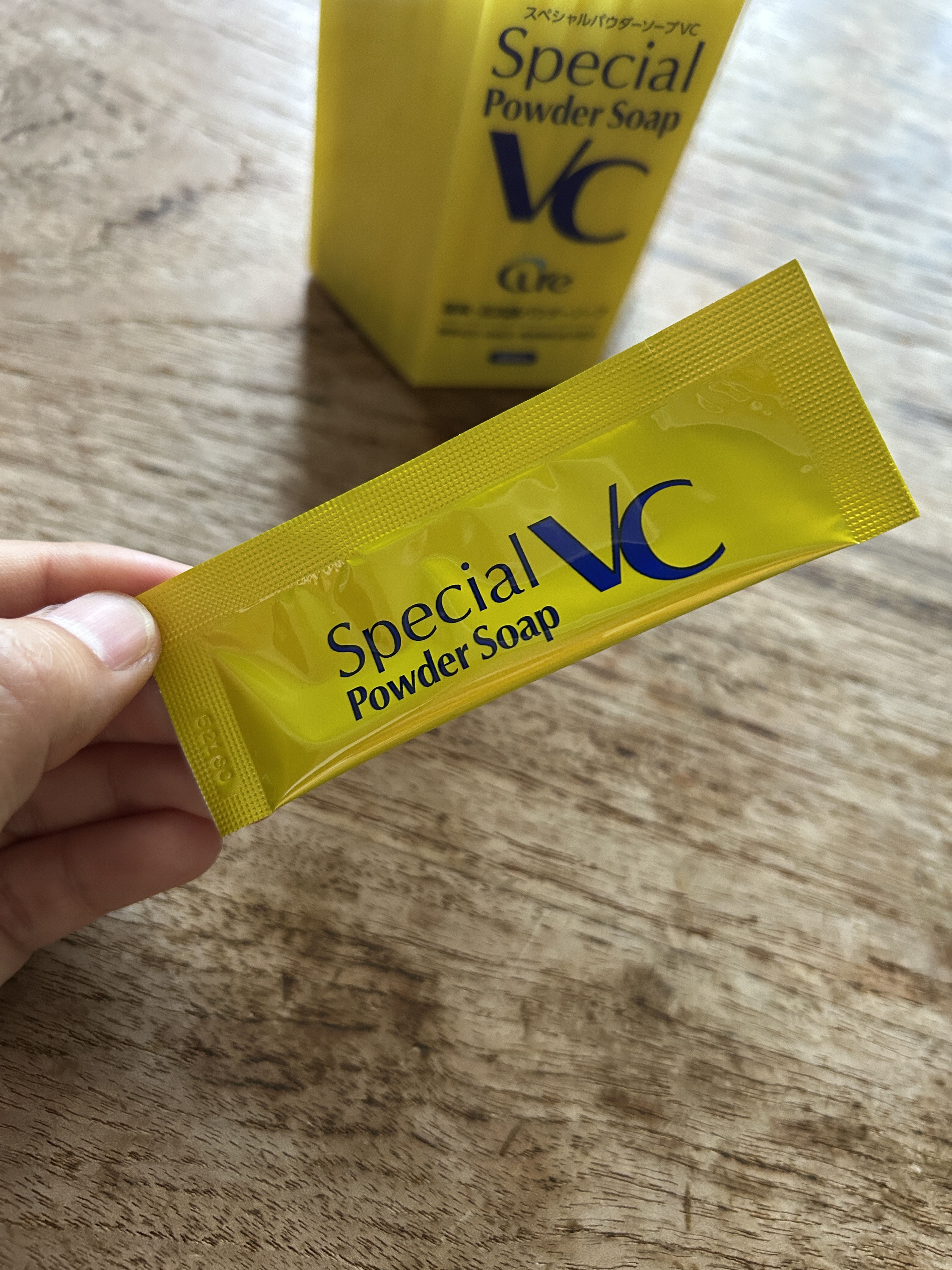 スペシャルパウダーソープＶＣ/Cure/洗顔パウダーを使ったクチコミ（2枚目）