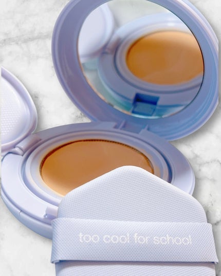 エアーフィットクッション/too cool for school/クッションファンデーションを使ったクチコミ(4枚目)