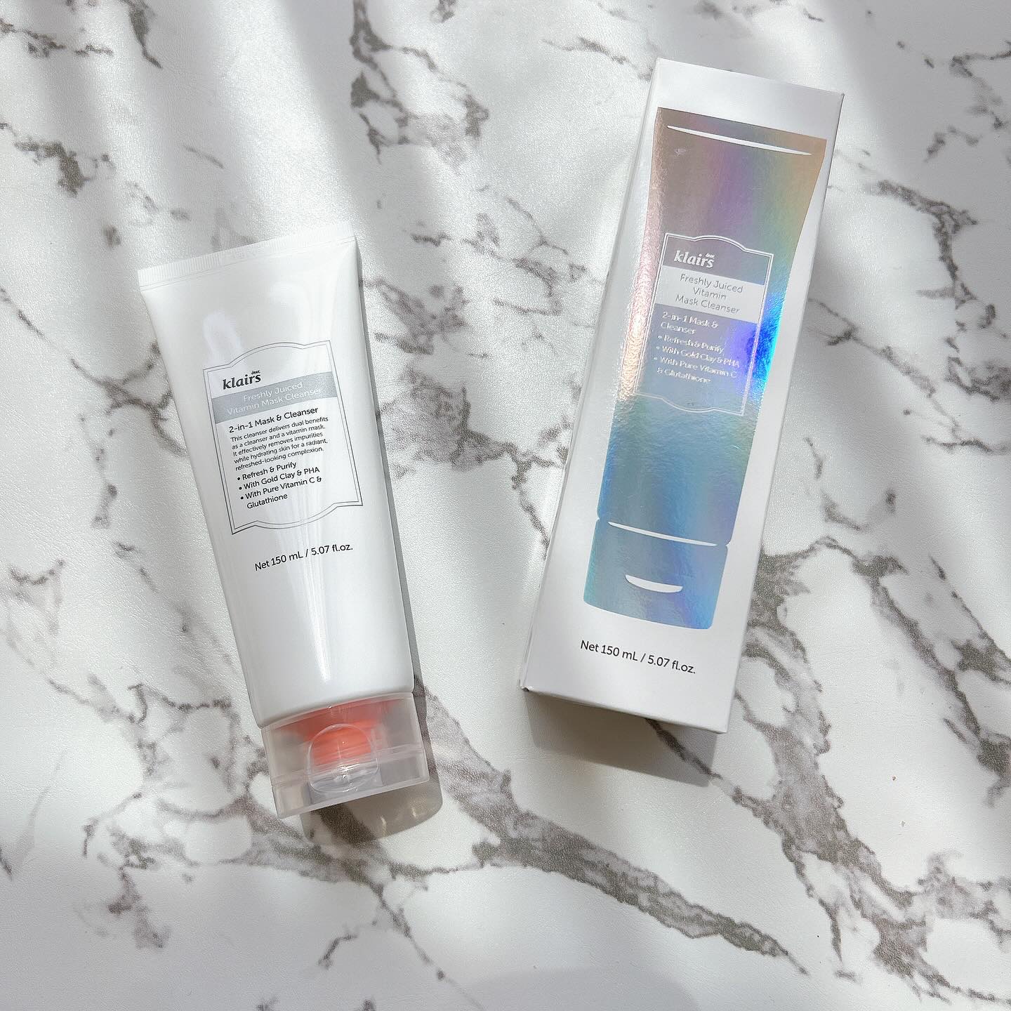 ビタグル10マスク/Klairs/シートマスク・パックを使ったクチコミ（2枚目）