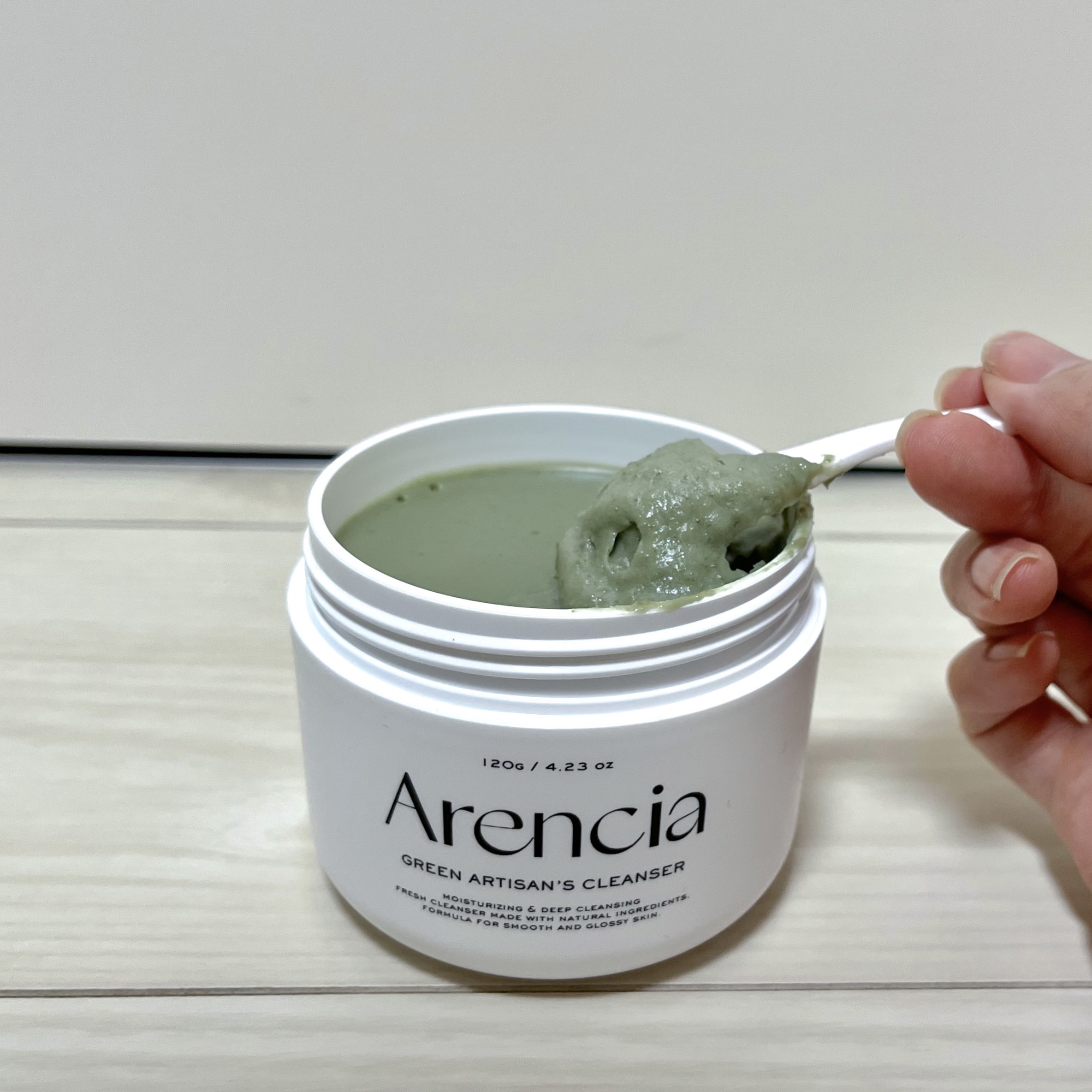 プレミアムもちソープ「グリーンアルティザン」/アレンシア/その他洗顔料を使ったクチコミ（3枚目）