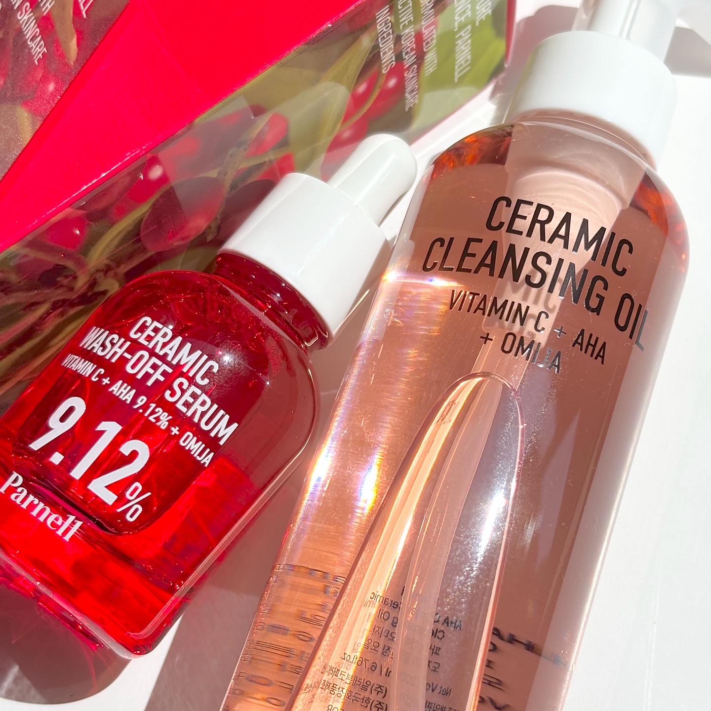 AHA オミジャ 陶器肌 クレンジング オイル/parnell/オイルクレンジングを使ったクチコミ（1枚目）