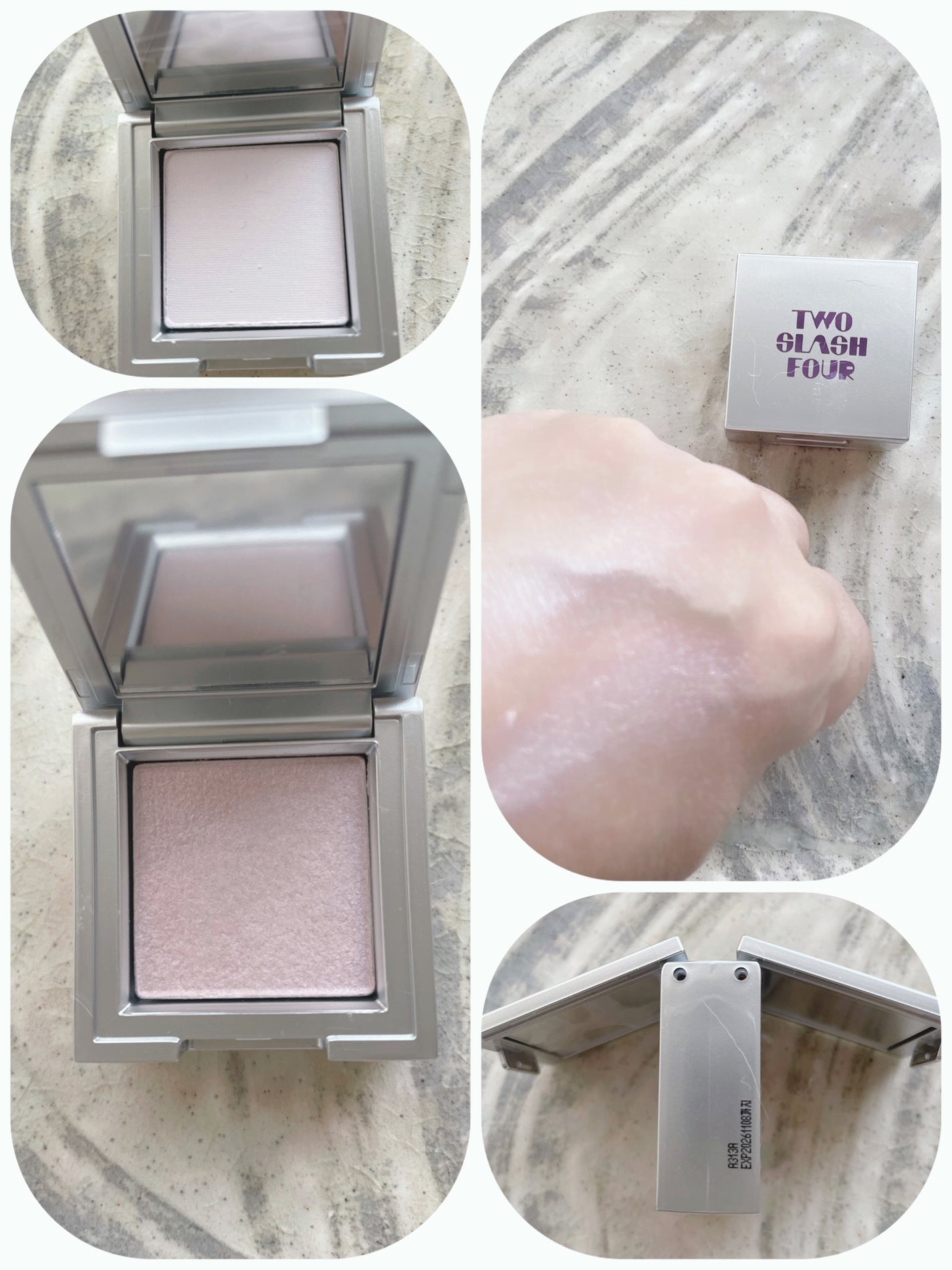 ストロビングフェイスキューブ/TWO SLASH FOUR/ハイライトを使ったクチコミ(3枚目)