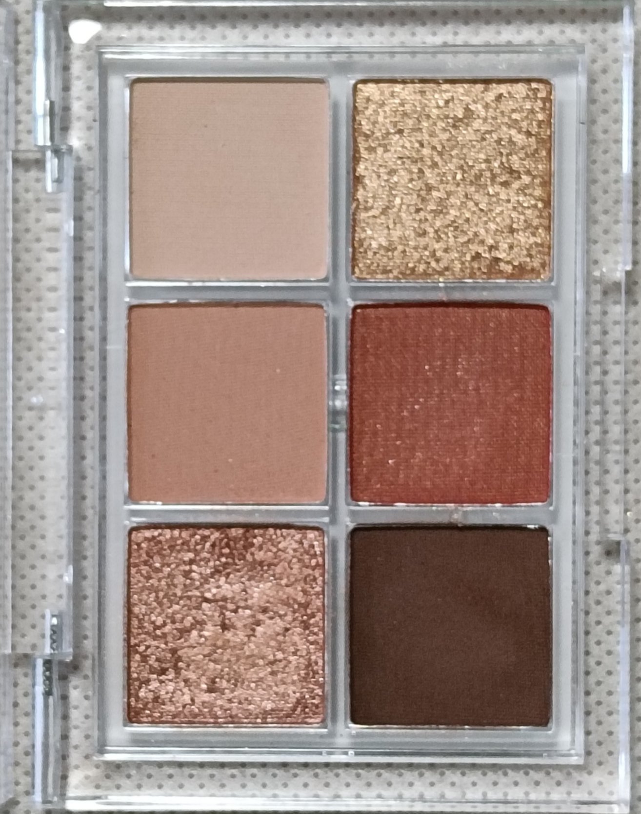 BEAUTIFUL DE6色アイシャドウパレット 02/ピコモンテ/アイシャドウパレットを使ったクチコミ（3枚目）